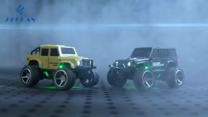 KF32 1:64 RC Mini Climbing Car With LED Light and HD Camera Radio Remote Control Cars Alloy Toy For Kids Christmas Holiday Gift