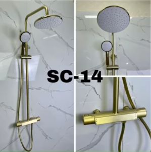 Sen cây tắm nóng lạnh KENISI củ đồng mạ vàngmạ NIKEN Mạ tĩnh điện Nano đen