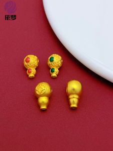 Vòng Cổ Hạt Lô Hội Nhiều Vòng Vàng Sét Pha Lê Màu Vàng Pha Lê Nhỏ Vòng Tay Nhiều Vòng Hạt Lô Hội Trang Sức Tự Làm