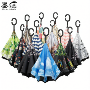 MAIYUQI | Double-layer Reverse Manual C-Type Umbrella