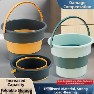 NAIFUNA | Portable Foldable Plastic Bucket for Car and Outdoor Use