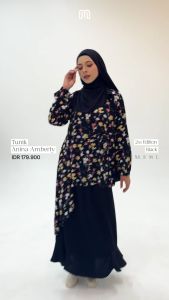 Bani Batuta X MOT Tunik Anina Amberly Black