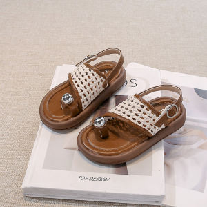 Soft Bottom Princess Style Casual Summer Sandals for Girls