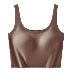 Áo ngực nữ MiiOW Catman bằng lụa liền mảnh không đường may ôm lưng đẹp - mùa hè