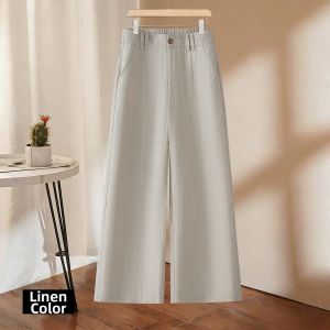 MEITESIJIAONU | Summer Lightweight Linen Loose Trousers