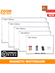 Double Magnetic Whiteboard Office Home Teaching White Board Business Supplies Cultural Goods Teaching Display Announcement Whiteboard