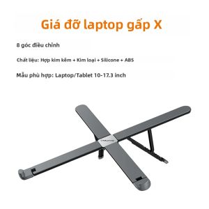 CABLETIME X Giá Đỡ Máy Tính Xách Tay Có Thể Gập Lại Dành Cho Máy Tính Xách Tay 10-173 Inch 8 Góc Điều Chỉnh Được Kích Thước Nhỏ Hỗ Trợ Chống Rung Tương Thích Với Macbook