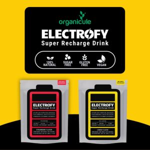 Electrofy Super Recharge Hydration Drink | Electrolyte Powder | No Sugar | Low Carb | All Natural