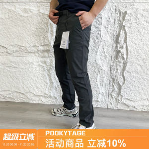 Quần Dài Nam Đi Bộ Đường Dài Ngoài Trời Chống Thấm Nước Nhẹ Thẳng Cài Nút Quần Dài Thời Trang Xuân Thu Màu Trơn