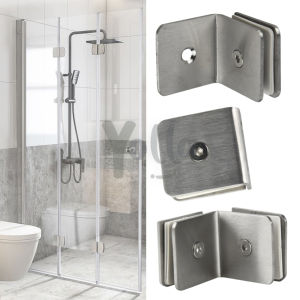 Stainless Square Glass Clip: A Versatile Glass Mounting Solution for Your Bathroom
