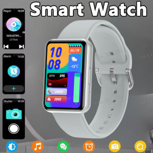 Fashion Smart Watch Women Full Touch Screen Heart Rate Fitness GPS Tracker Waterproof Sports Ladies Men Smartwatch 2025 PK M10