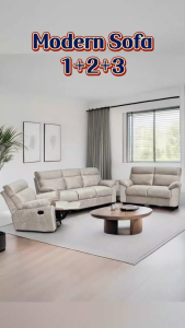 Modern Sofa 1+2+3 Seater Sofa Cushion Kusyen Premium Sofa Anti Scratch Sofa Murah Furniture Perabot