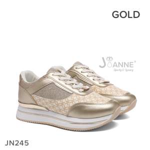 JOANNE Casual Sport Sneakers Shoes Sepatu Wanita #JN245