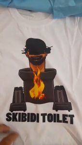 Áo thun in hình Skibidi Toilet Tập 50 Quái Vật Bồn Cầu Phiên Bản Mới dành cho bé ( Mẫu TOALET03)