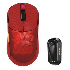 ATTACK SHARK | ATTACK SHARK RS3Ultra Tri-Mode Gaming Mouse Carbon Fiber Lightweight PAW3955MAX Sensor Dual 8K Polling RateAdjustable LOD