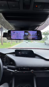 Camera hành trình gương ô tô CARPLAY A10 màn hình 10inch Độ phân giải 4k siêu nét Hỗ trợ quay đêm cực tốt[Bảo hành 12 tháng]
