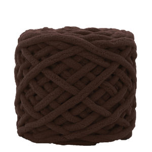 Chunky Chenille Yarn Soft Thick Fluffy Crocheting Knitting Bulky Velvet Blanket Plush Weaving DIY Crafts Handmade Yarn