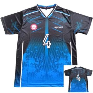 Baju jersey volley motif full printing