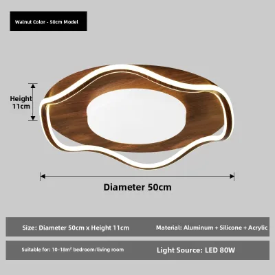 HONGJI | Modern Wooden LED Ceiling Light