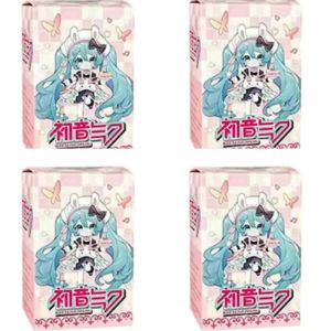 Bandai | Caja Ciega Hatsune Miku Qu Yunshang Serie Linda Figura De Anime Muñeca Elemento Cuadrático Pvc Modelo Figuri