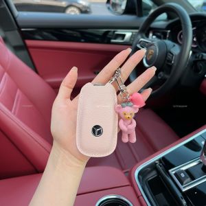 New Key Cover for Mercedes Benz a Class C Class E Class A200L C260LE300L Shell GLC300 GLE GLA Women Style Leather Car Key Bag