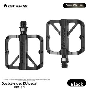 West Biking | Aluminum Dual DU Bearings Ultra-light Bicycle Pedal