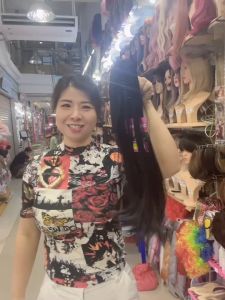 วิกผมหางม้าหนีบ รสชาติ 45 เซน เส้นผมเป็นไหมเกาหลี รหัส 8845