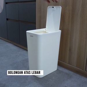Vusign Trash Can / Tempat Sampah / Tong Sampah Tertutup Ruang Tamu Kotak VS110X &VS112X
