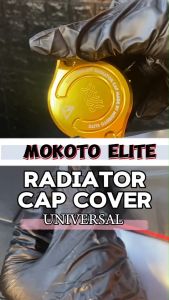 MOKOTO ELITE RADIATOR CAP COVER FOR NMAX V1 NMAX V2 / AEROX V1 AEROX V2 CNC ALLOY ENGINE COVER FOR MOTORCYCLE SPEEDMOTO