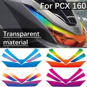 For Honda PCX160 PCX 160 2025 Motorcycle Headlight Protection Film Stickers Moto Light Eyebrow Tint Film Decals Accessories