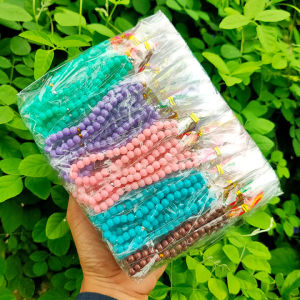 100 PCS Tasbih Dop Kecil Kemasan Plastik Untuk Souvenir Haji dan Umrah