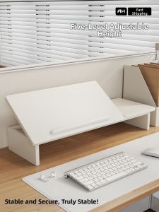 evesigar | Adjustable Elevating Computer Stand Notebook Desk Support Multiple Level Riser