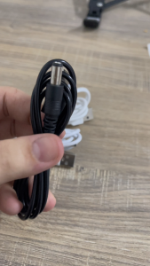 สายชาร์จ 1รููใหญ่ หัวกลม สายDC5.5 หัวกลม สาย USB toDC5.5 กล้อง ความยาว 1 เมตร