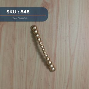 Brass Satin Gold 848 96mm Cabinet Handle & Drawer Handle