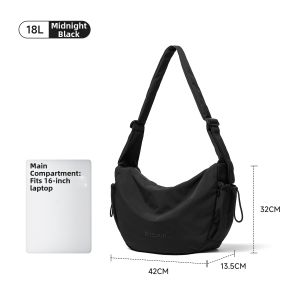 Reebok | Lightweight Large-capacity Outdoor Casual Crossbody Bag