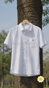 Áo sơ mi tay ngắn Khatoco (M-3XL)