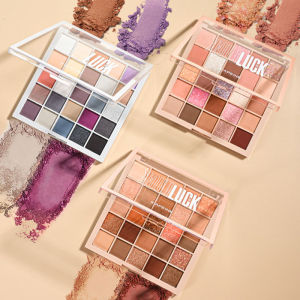 25 สีอายแชโดว์ Palette Matte Glitter Set ผลิตภัณฑ์แต่งหน้าสําหรับเครื่องสําอางผู้หญิงเกาหลีสุขภาพความงามกันน้ําติดทนนาน