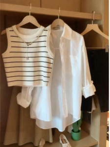 Unique Fashionable Casual Two-Piece Set