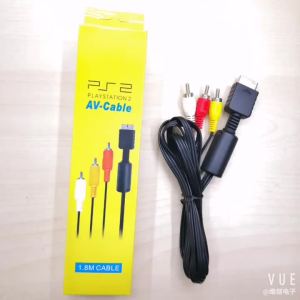 ซื้อ 1 ชิ้นลด 10 บาท สาย AV ต่อ for playstation ps2 ps3 เข้า tv