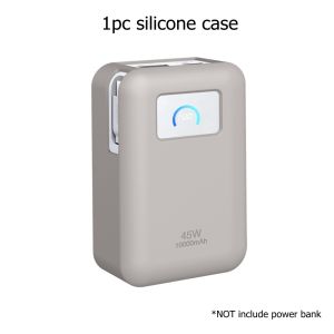 Soft Silicone Shockproof Protective Case for Anker Nano 45W 10000mAh Power Bank Power Bank Protective Sleeve Shell Anti Scratch