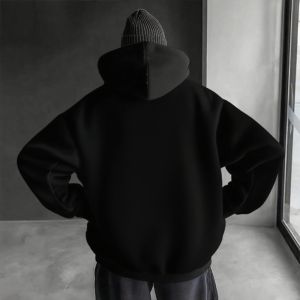 เสื้อฮู้ดโปเกมอนลายมิวทู ฤดูใบไม้ร่วง ฤดูหนาว แบบยูนิเซ็กซ์ ทรงโอเวอร์ไซส์ สไตล์ฮาราจูกุ เสื้อสเวตเตอร์ลำลอง ลายประเภทจิตวิทยา ไซส์ใหญ่ เสื้อสตรีทแวร์