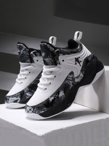 2025 ใหม่ชายรองเท้าบาสเก็ตบอลแบรนด์สําหรับเด็กรองเท้าผ้าใบหนาเด็กลื่นกีฬารองเท้าเด็กตะกร้าเทรนเนอร์รองเท้า