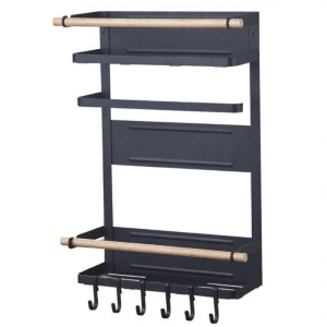 Non-drilling Magnetic Kitchen Storage Rack