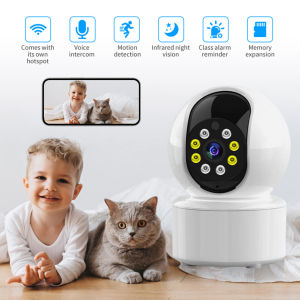 EKLEVA A10 1080P HD Mini Wireless WiFi IP Camera Smart Home CCTV Security Surveillance Motion Detection Two-Way Audio Baby Pet Monitor