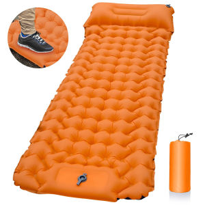 Tilam Angin Berkhemah Luar Alas Tidur Katil Lipat Perjalanan Inflatable Mattress Outdoor Camping Sleeping Pad Bed Ultra-Light Folding Travel Air Mat Cushion
