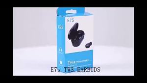 E7S TWS Macaron Wireless Headset Bluetooth LED-Display Earphones Sport Waterproof Earbuds Headphone