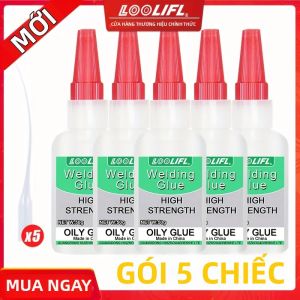 LOOLIFL | Loolifl 50ml Keo Hàn Gốc Dầu Cường Độ Cao Keo Dán Đa Năng Cho Da Kim Loại Gỗ Nhựa Gốm Cao Su - Sửa Giày Không Dễ Vỡ