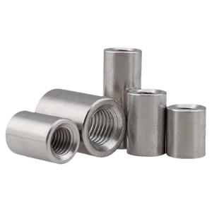 BAIRUITE | Stainless Steel Long Cylinder Nut Connector Screw Rod Joint Round Cap