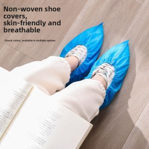 MONLEYTA | Disposable Thickened Non-woven Indoor Shoe Covers Waterproof Slip-resistant For Home Use Children Special Foot Covers Reusable
