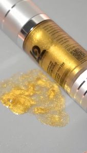 Serum Gold Glowing and Brightening L2 skin Booster Serum emas 24K pencerah wajah dan anti aging